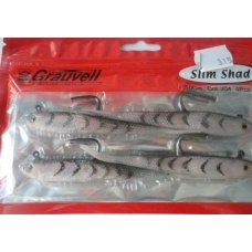 Grauvell Slim Shad 10cm Cor: J04 4Pcs